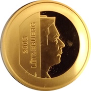 10 Euros - Henri I Central Bank of Luxembourg obverse image