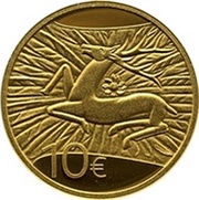10 Euros - Henri I Deer of Orval’s Refuge reverse image