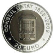20 Euros - Henri I State Council reverse image