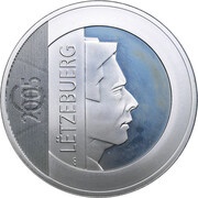25 Euros - Henri I European Union Presidency obverse image