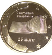 25 Euros - Henri I European Commission reverse image