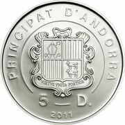 5 Diners Golden Eagle obverse image