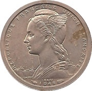 1 Franc Essai obverse image
