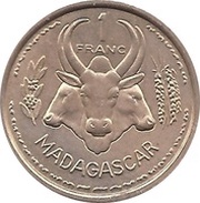 1 Franc Essai reverse image