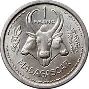 1 Franc reverse image