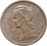 2 Francs Essai obverse image