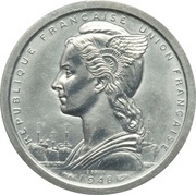 2 Francs Piefort Essai obverse image