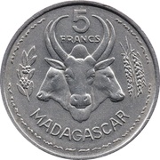 5 Francs reverse image