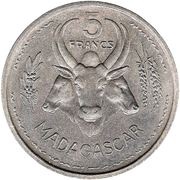 5 Francs Essai reverse image