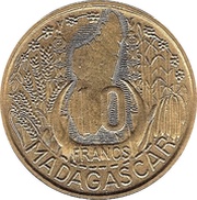 10 Francs Essai reverse image