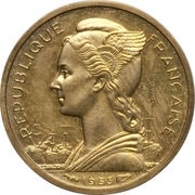 10 Francs Essai Piedfort obverse image