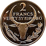 2 Francs Essai reverse image
