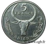 5 Francs Essai reverse image