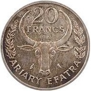 20 Francs Essai reverse image