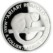 20 Ariary Lemur reverse image
