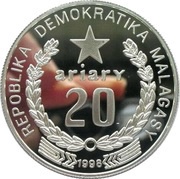 20 Ariary UNICEF obverse image