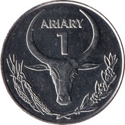 1 Ariary ARIARY 1 reverse image