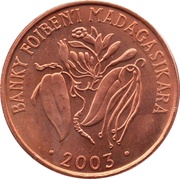 2 Ariary obverse image
