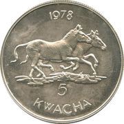 5 Kwacha Conservation reverse image