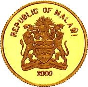 5 Kwacha Wildlife of Africa obverse image