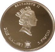 5 Kwacha Rat obverse image