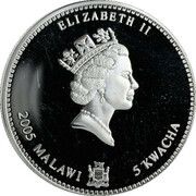 5 Kwacha Ox obverse image