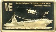 5 Kwacha USS Coral Sea reverse image