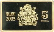 5 Kwacha USS Missouri obverse image
