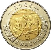 5 Kwacha reverse image
