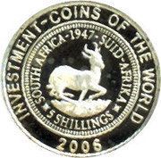 5 Kwacha Springbok coin, Malawi, 2006 reverse image