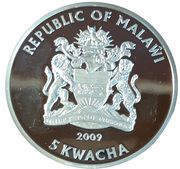 5 Kwacha The Bismarck obverse image