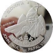 5 Kwacha Papal Visits - Slovenia, Malawi, 2010 reverse image