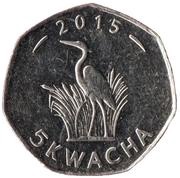 5 Kwacha reverse image