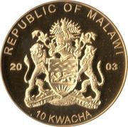 10 Kwacha Pope John Paul II obverse image