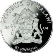10 Kwacha Zebra obverse image