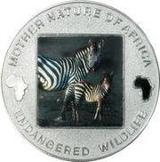 10 Kwacha Zebra, Malawi, 2004 reverse image