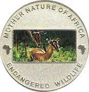 10 Kwacha Impala and Fawn, Malawi, 2004 reverse image