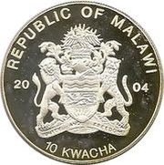 10 Kwacha Giraffe obverse image