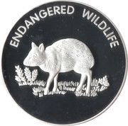 10 Kwacha Chevrotain reverse image