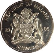 10 Kwacha Nile Crocodile obverse image
