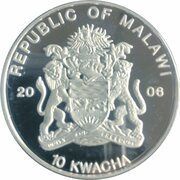 10 Kwacha Queen Elizabeth II 80th Birthday obverse image