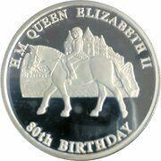 10 Kwacha Queen Elizabeth II 80th Birthday, Malawi, 2006 reverse image