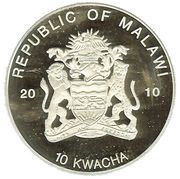 10 Kwacha Panamanian Spotted Frog obverse image