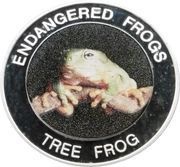 10 Kwacha Tree Frog, Malawi, 2010 reverse image