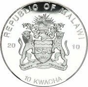 10 Kwacha Amazon Horned obverse image