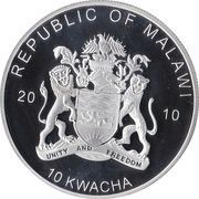 10 Kwacha Madagascar Fish Eagle obverse image