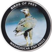 10 Kwacha Madagascar Fish Eagle reverse image