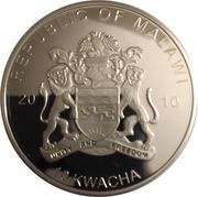 10 Kwacha Harpy Eagle obverse image