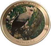 10 Kwacha Harpy Eagle, Malawi, 2010 reverse image