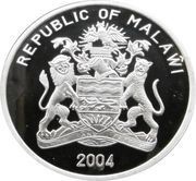 20 Kwacha Rhinoceros obverse image